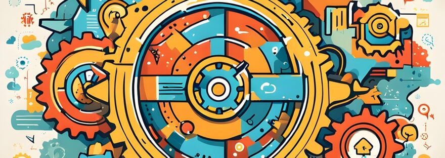 Graphical representation of cogs and interconnections