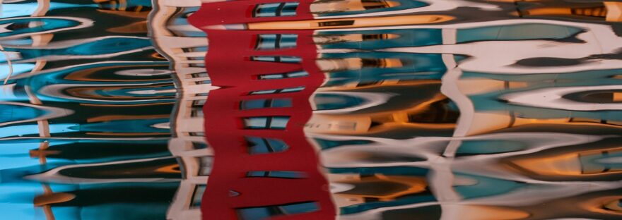 reflection in the water